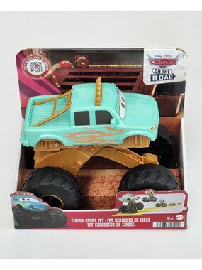 Mattel Disney & Pixar Cars On The Road Circus Stunt Ivy Vehicle Monster Truck